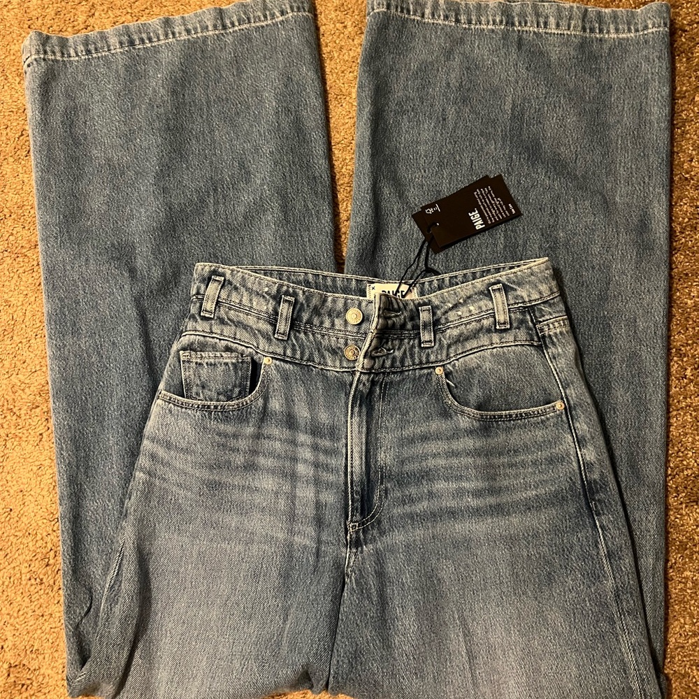 PAIGE denim Portia, Enzo distressed NWT